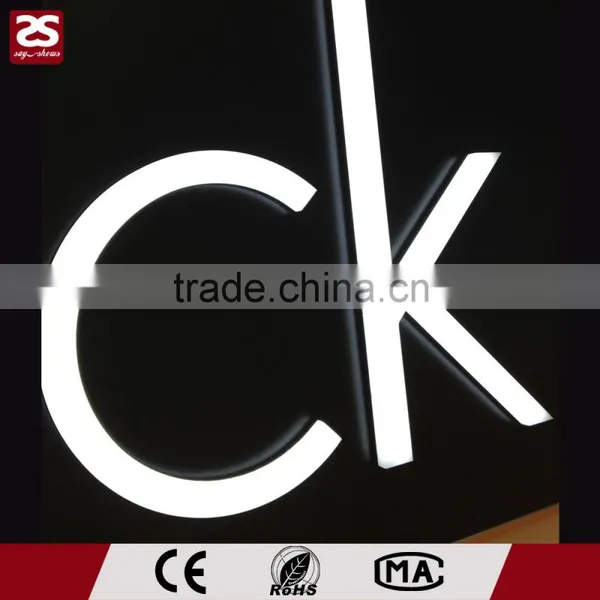Advertising Signage Acrylic Mini Sign Front Lit Led Sign Letter photo-4