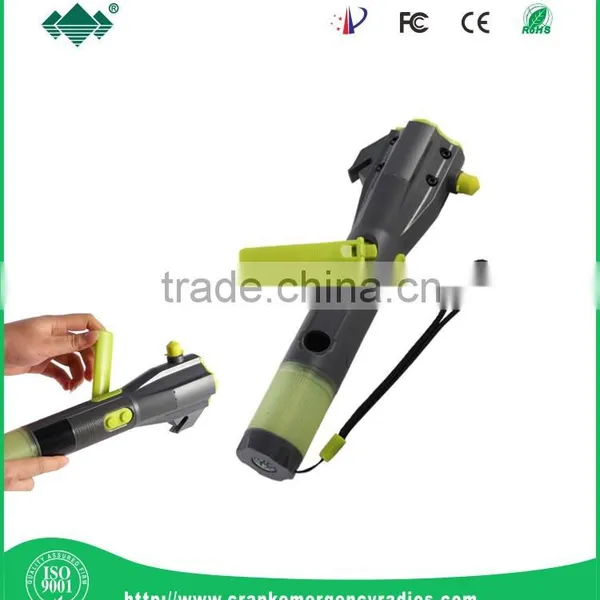 Multi-functional 6 In1 Car Safety Hammer With LED Flashlight for Emergency photo-4