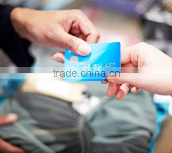 ESECU China Manufacturer High Quality Standard Dual Interface Unionpay Credit ATM Card, Contact ic Smart Card photo-2