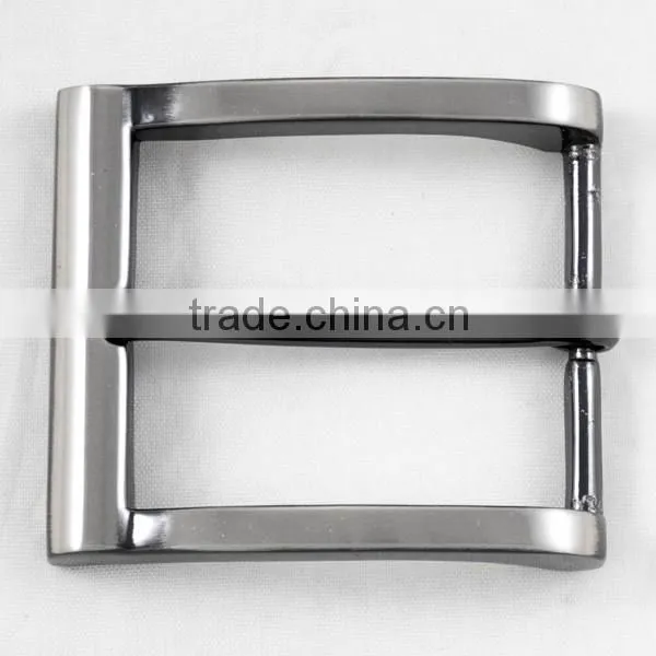 Brass Copper Design Nickel 35mm Plate British Steel Belt Buckle photo-6