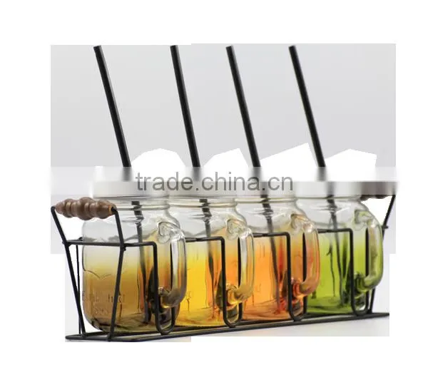 China Product Colored Glass Dinnerware Sets photo-4