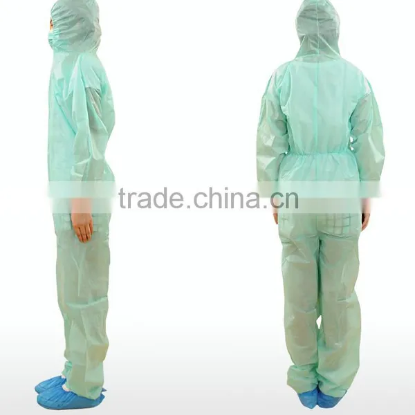 2015 Disposable Protective Suits Safety Coverall Workwear photo-3