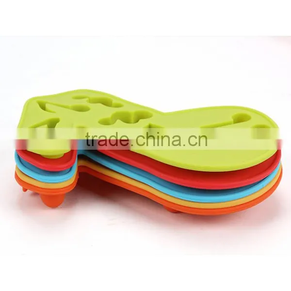 Music Note Shaped Mini Silicone Ice Cube Tray photo-3