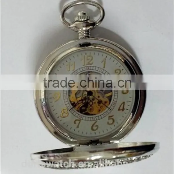 New Design Alloy Watch Case Classic Quartz Watch Pocket Watches photo-3