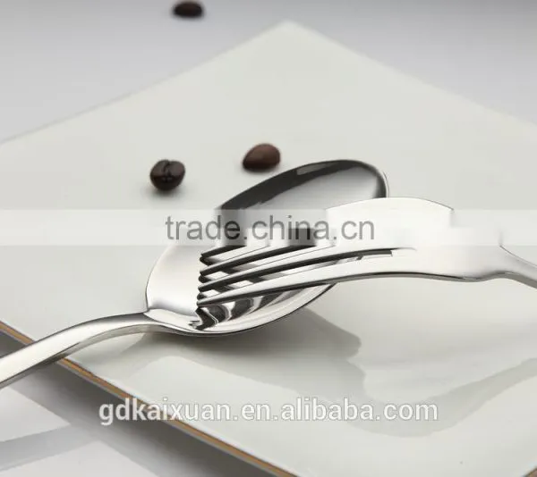 Dinner Dessert Knife Fork Spoon Stainless Steel Cutlery Set KX-S202 photo-3