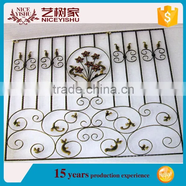 House Iron Window Grill Design for Sale / Cheap Window Grill Designs/wrought Iron Ornaments photo-3