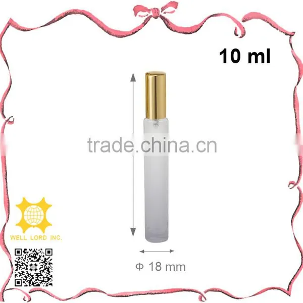Lively Green 10ml Frosted Glass Bottle Lovely Lady Perfume Atomizer photo-2
