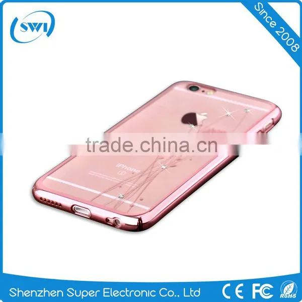 Mobile Phone Bling Crystal Diamonds Shell For IPhone 6 6S Plus photo-6