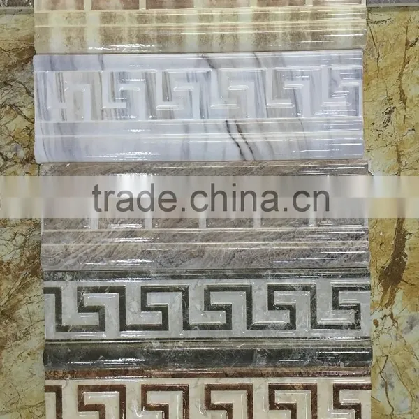 80X250 Marble Design Ceramic Bathroom Decorative Wall Tile Border photo-4