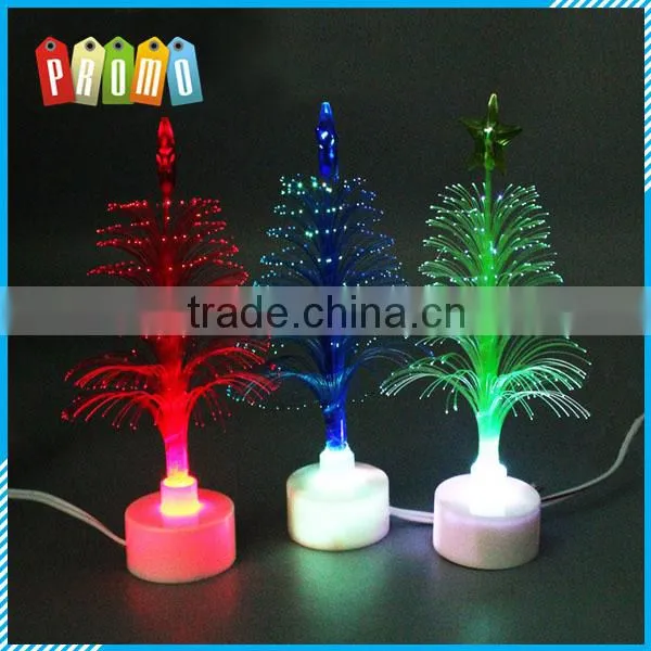 Wholesale USB LED mini fiber optic christmas tree for Christmas