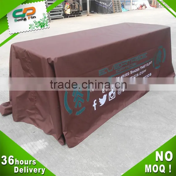 Square Fabric Painting Designs on Table Cloth for Promotion
