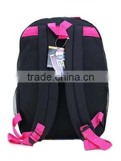 High School Backpack Group 16in Large Bag : 9 Girls Pink Group photo-4