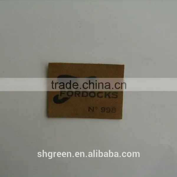 Washable Leather Jeans Tags photo-3
