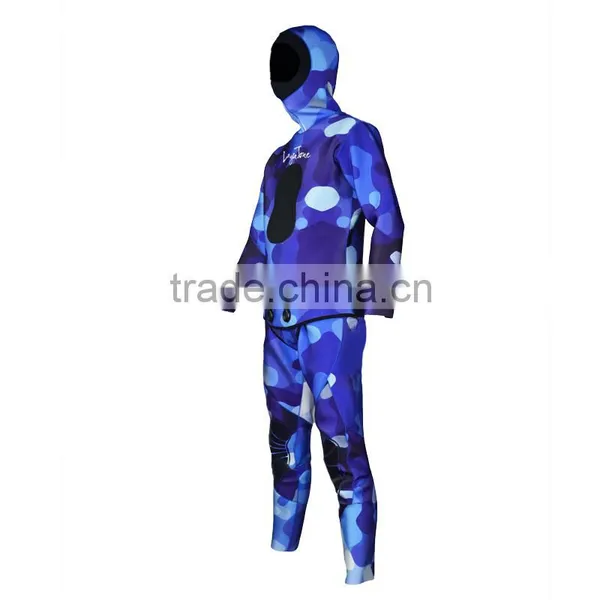Camoflag Pattern in Winter Spearfishing Neopren 5 mm photo-4