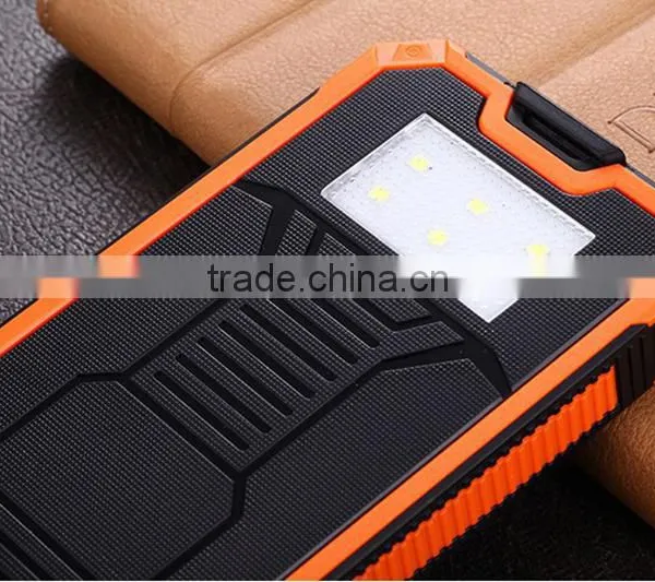 Hot Sale Waterproof Cheap Solar Mobile Phone Charger 12000mah photo-4
