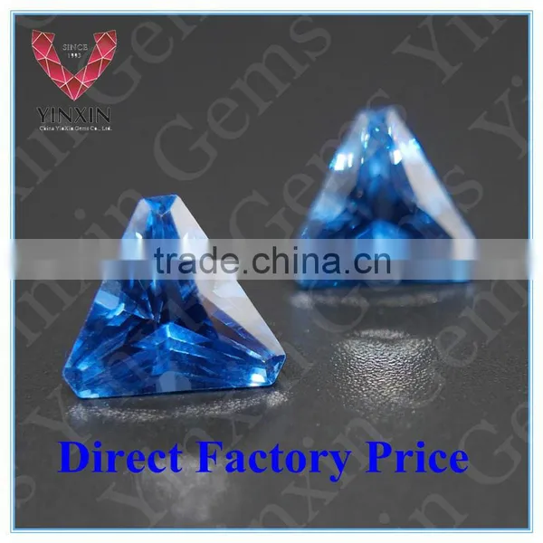 Brilliant AAA Synthetic Spinel 120# Triangle With Corner 8X8mm Spinel Gems photo-2