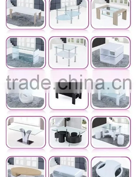 Modern Appearance and Glass Material Coffee Table JY-01 photo-4