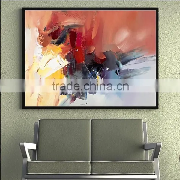Hotel Decoration Wall Painting Art With Wood Frame