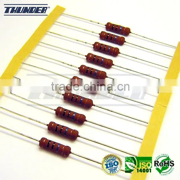 FRN Series - 3W Fixed Metal Glaze Film Flame Proof Resistors (High Voltage / High Resistance Value) photo-3