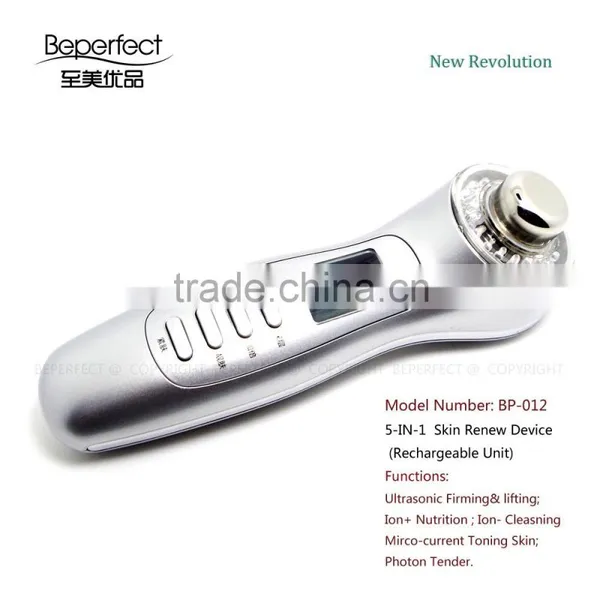 BP-012B Facial Innovation Rechargeable Home Use Luxury Box Package Private Label OEM Portable Face Lift Machine photo-6