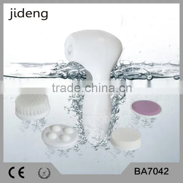 4 In1 Electric Rotary Facial Cleansing Brush With Battery photo-3
