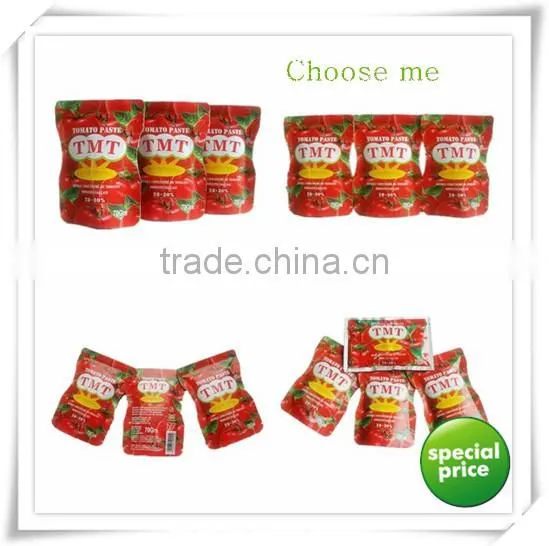 High Quality No Additive Hot Sell Sachet Tomato Paste photo-2
