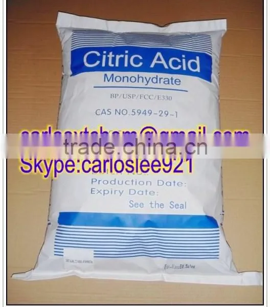 Best Price Food Grade Citric Acid Anhydrous BP98 30-100 Mesh photo-2