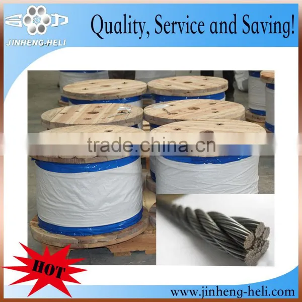 Durable Hot Rolling Galvanized Stranded Wire for Structure Cable photo-2
