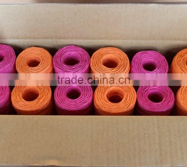 Colorful Paper Twist Twinefor Packing,decorating,gardening,party,paper Twine Necklace Display photo-5