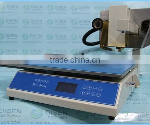 High Precision Digital 8025 Leather Automatic Hot Foil Stamping Machine Price photo-4