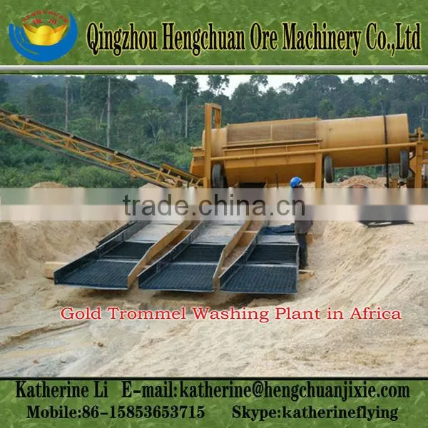 China Leading Small Gold Mining Machine With Cummins Engine