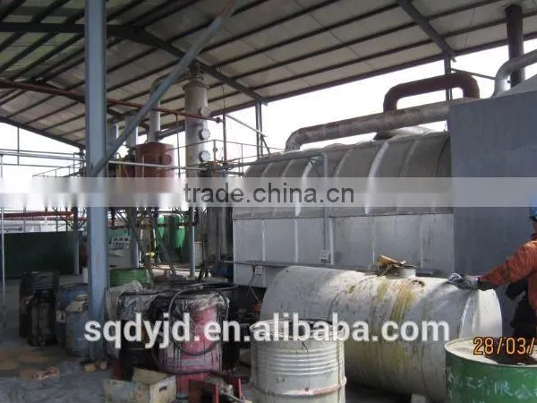 Environmental Waste Diesel Recycling Distillation Plant With Continuous Feeding and Continuous Slagging photo-3