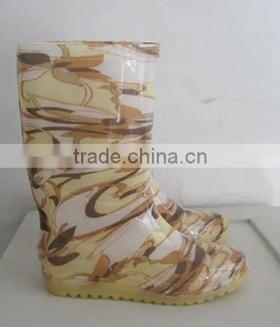 Fanshionable and Comfortable Women Pvc Rain Boots photo-5