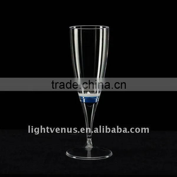 New Product Brand Promotional Plastic Flashing Liquid Activated LED Glass, Multicolor Light Up Cup, Drinking Glass photo-2