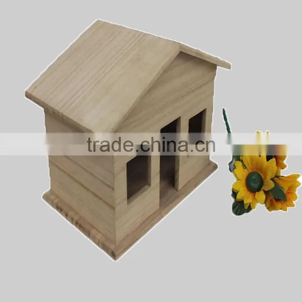 Top Quality Handmade Wooden Bird Hose/pet House, Decorated Wooden Bird House photo-3
