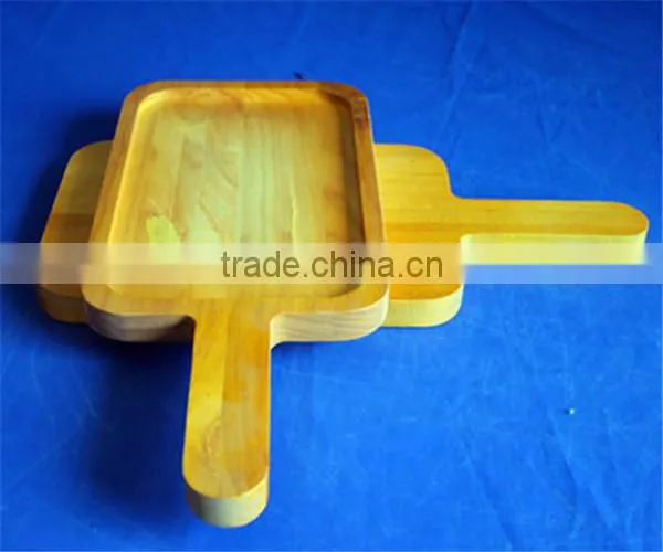Round Cheap Custom Printed Wooden Dinner Plates photo-4