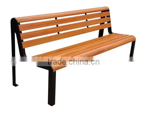 Patio Solid Wood Bench Garden Wooden Chair photo-4