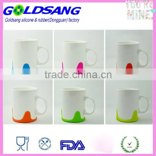 Nonslip Cup Mat Silicone Stemware Coaster photo-3