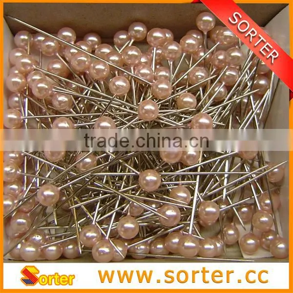 Pearl Head Pin Cheape Price Metal Pearl Head Pin photo-2
