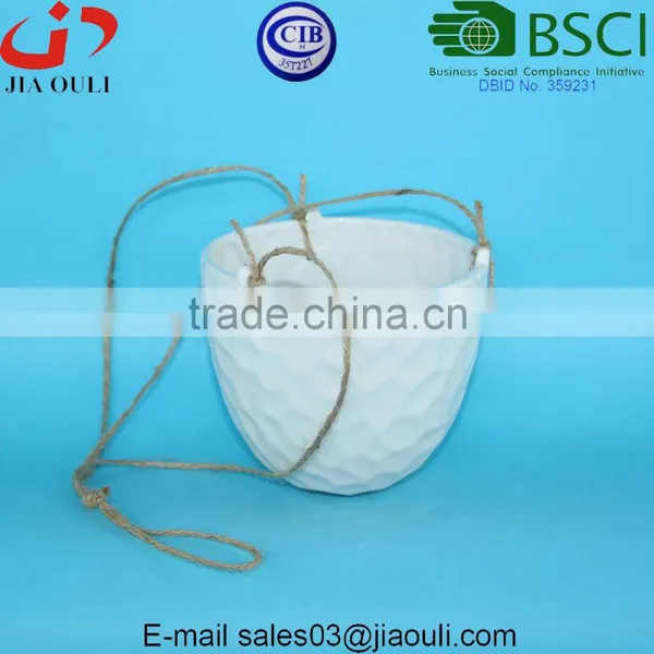 BSCI Audit Factory Sky Planter Hanging Flower Pot for Home and Garden Decorations photo-4