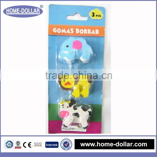Factory Wholesale School Kids Mini Stationery Non Dust Smiling Face Emoji Eraser photo-5