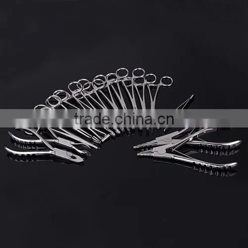 Professional Body Piercing Jewelry Tool Kit Including Piercing Needles photo-2