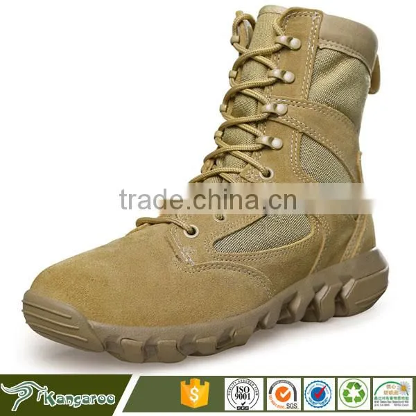 Man Winter Black Tactical Army Military Boots photo-2