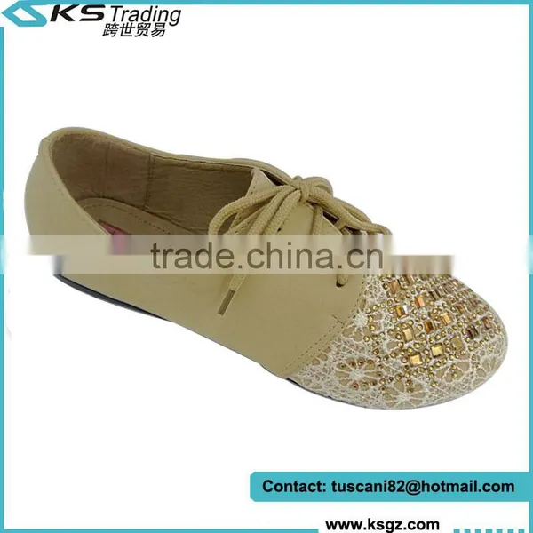 Latest Design Lady Shoes With Crystal for Buying Agent