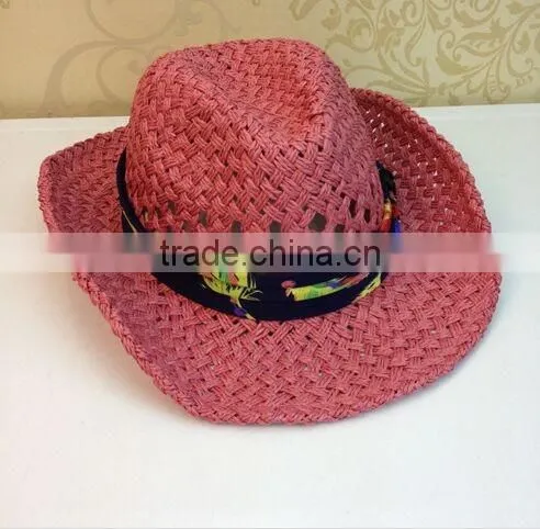Fashion Jazz Paper Hat With String photo-2
