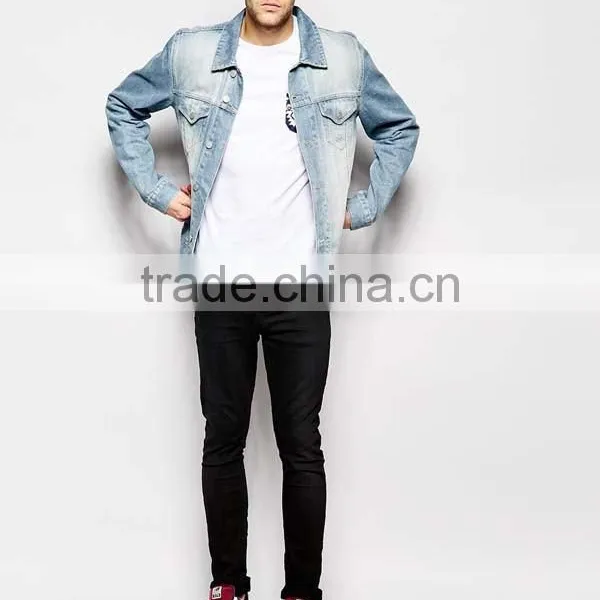 OEM New Design Round Neck 100% Cotton Blank Pocket T Shirt Wholesale photo-3