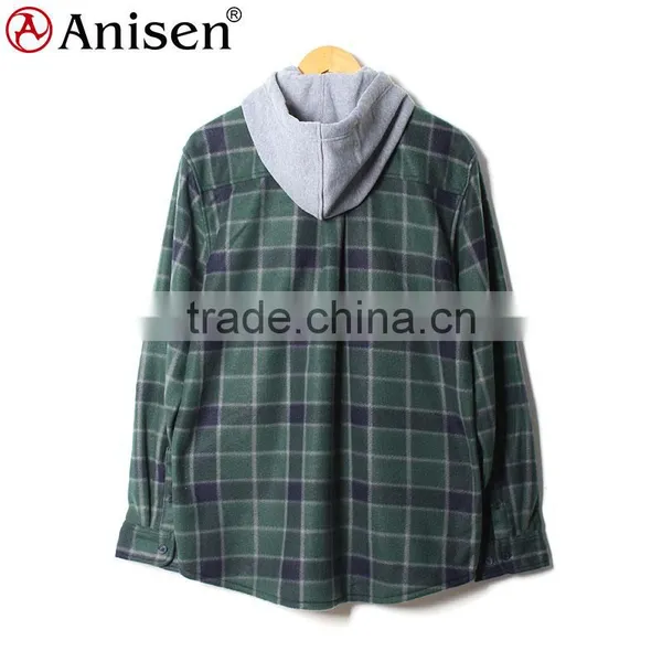 Chinese Supplier Wholesale Windbreaker Men Plaids Jacket photo-2