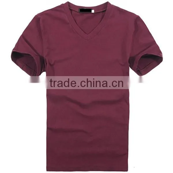 Fashion China 2016 Wholesale Men t Shirt v Neck photo-3