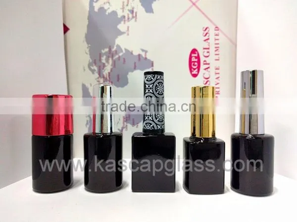 UV Pro Coated Nail Polish Bottle for Gel Polish,Clear and Coated Glass Bottle Manufacturers photo-2