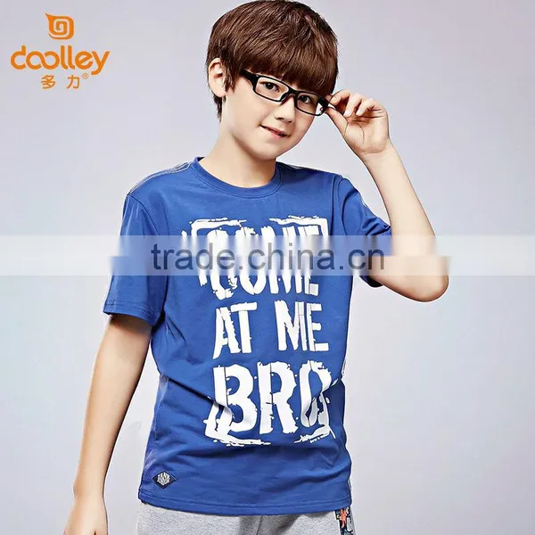 2016 Wholesale t Shirt,100%cotton t Shirt for Boy,round Neck Summer Boy t Shirt photo-3